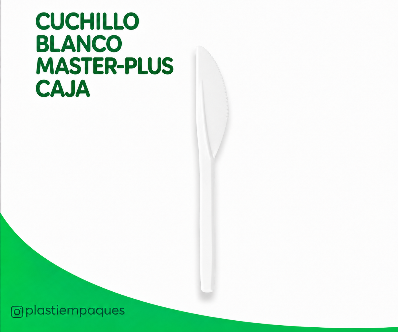 CUCHILLO-BLANCO-MASTER-PLUS-CAJA CUCHILLO BLANCO MASTER-PLUS CAJA - Imagen 1