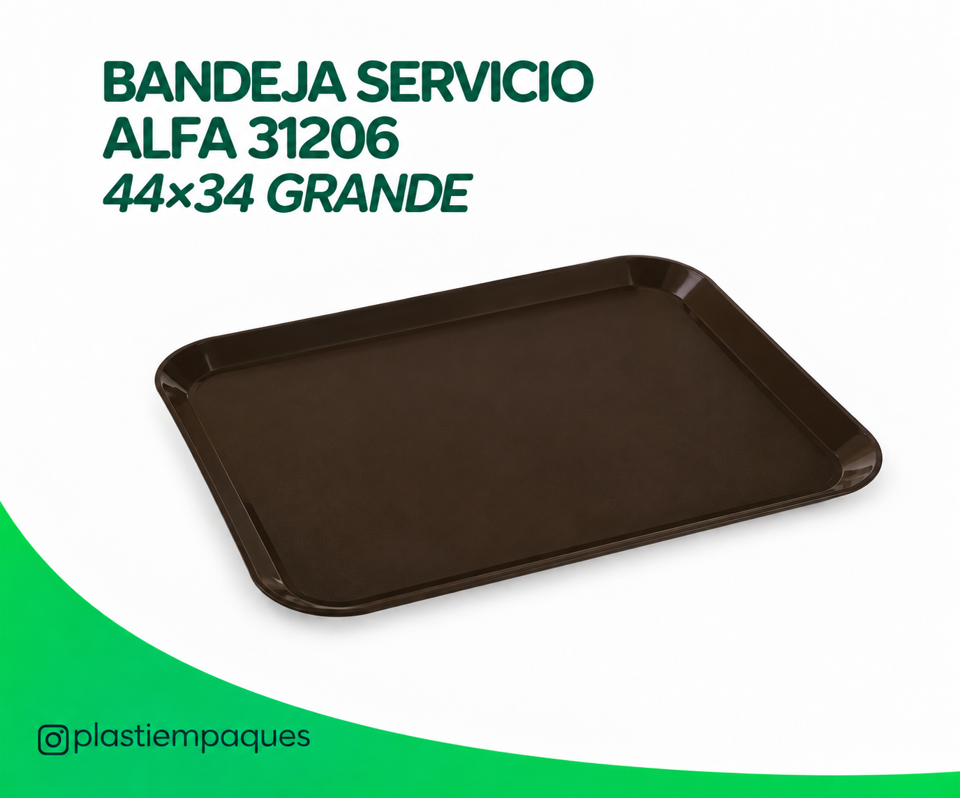 BANDEJA SERVICIO ALFA 31206 44×34 GRANDE BANDEJA SERVICIO ALFA 31206 44x34 GRANDE - Imagen 1