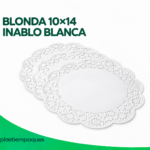 BLONDA 10x14 INABLO BLANCA
