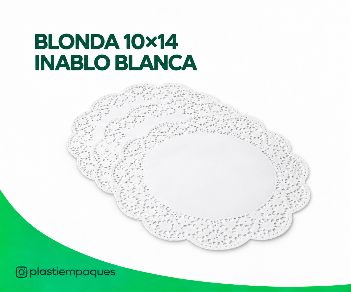 BLONDA 10×14 INABLO BLANCA BLONDA 10x14 INABLO BLANCA - Imagen 1
