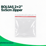 BOLSAS 2x2" 5x5cm Zipper