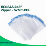 BOLSAS 2x3 " Zipper - 5x7cm POL