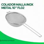 COLADOR MALLA INOX MEITAL 10" FL02