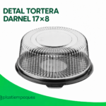 TORTERA DARNEL 17x8 x Und