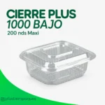 CIERRE PLUS 1000 BAJO MAXI 200 Unds