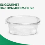 DELIGOURMET 750cc OVALADO 26 Oz Eco
