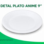 PLATO ANIME 9" MAXI 200 Unds