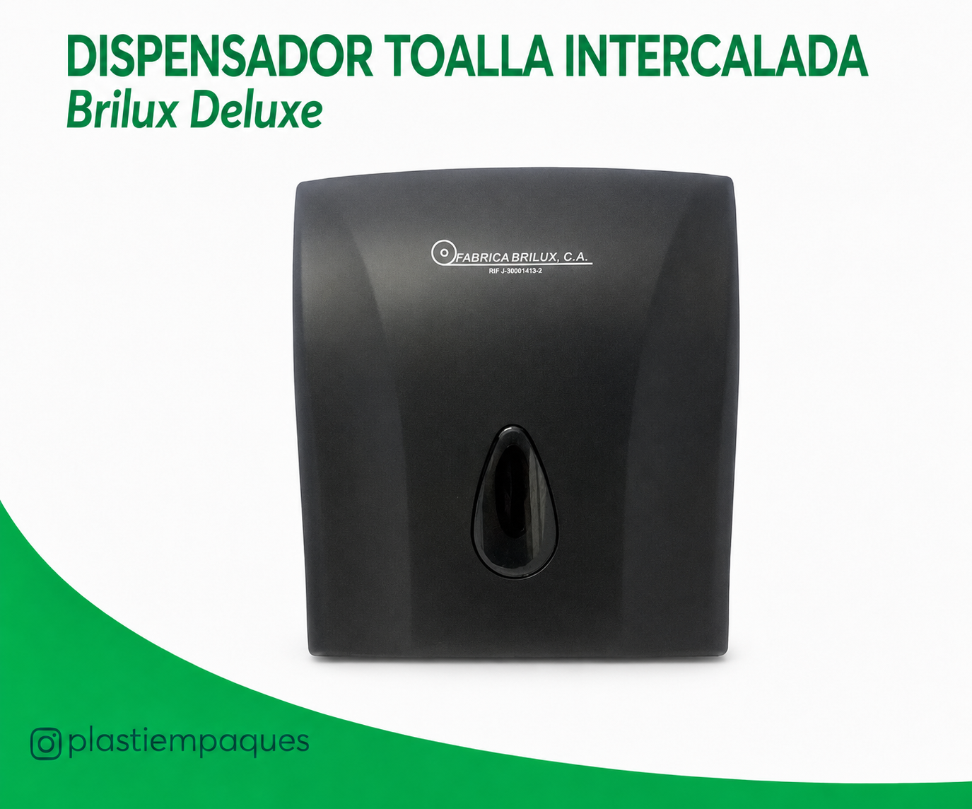 DISPENSADOR-TOALLA-INTERCALADA-Brilux-Deluxe DISPENSADOR TOALLA INTERCALADA Brilux Deluxe - Imagen 1