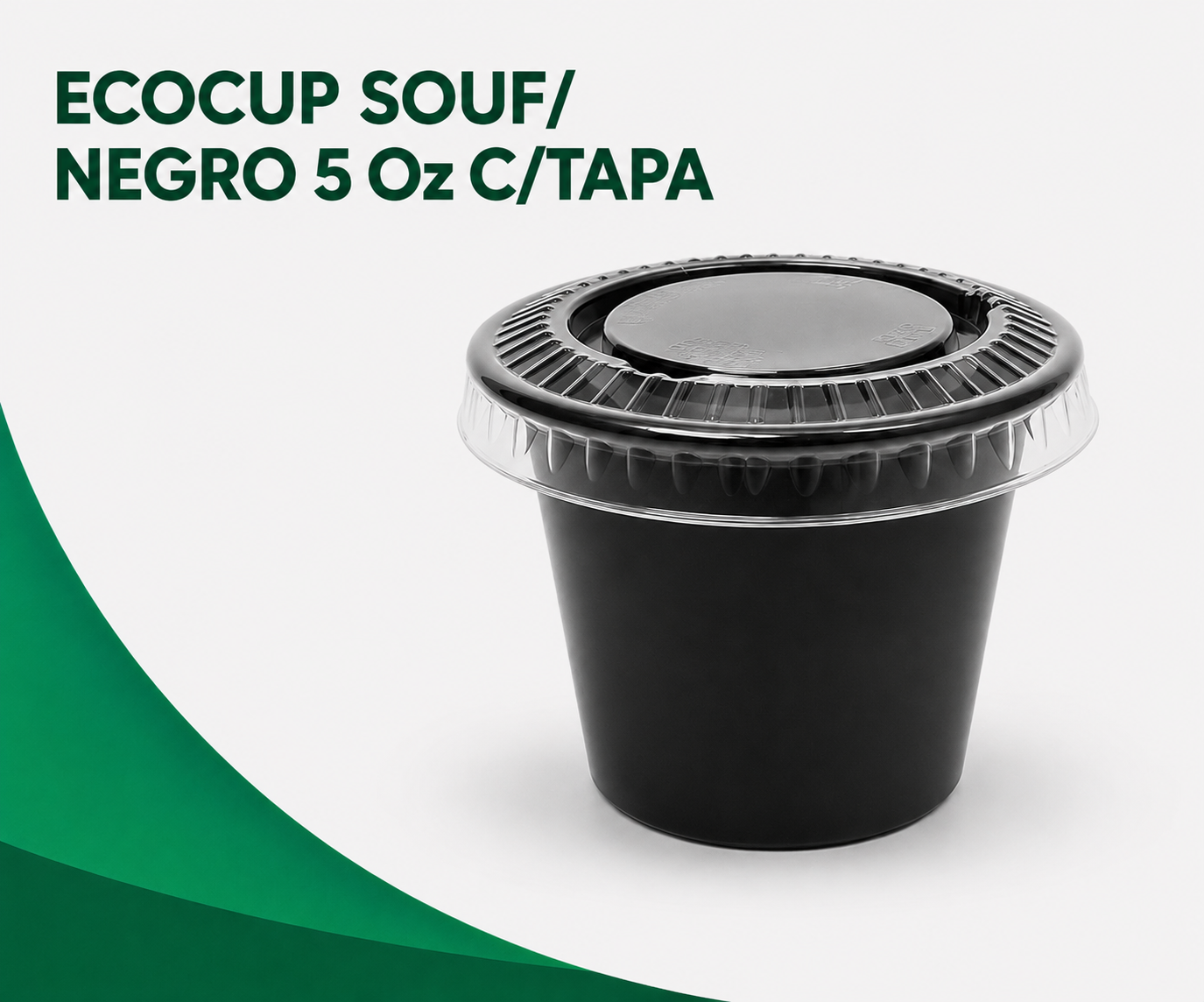 ECOCUP-SOUF-NEGRO-5-Oz-CTAPA ECOCUP SOUFFLET 5 Oz NEGRO C/T - Imagen 1
