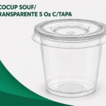 ECOCUP SOUFFLET 5 Oz TRANSP C/T