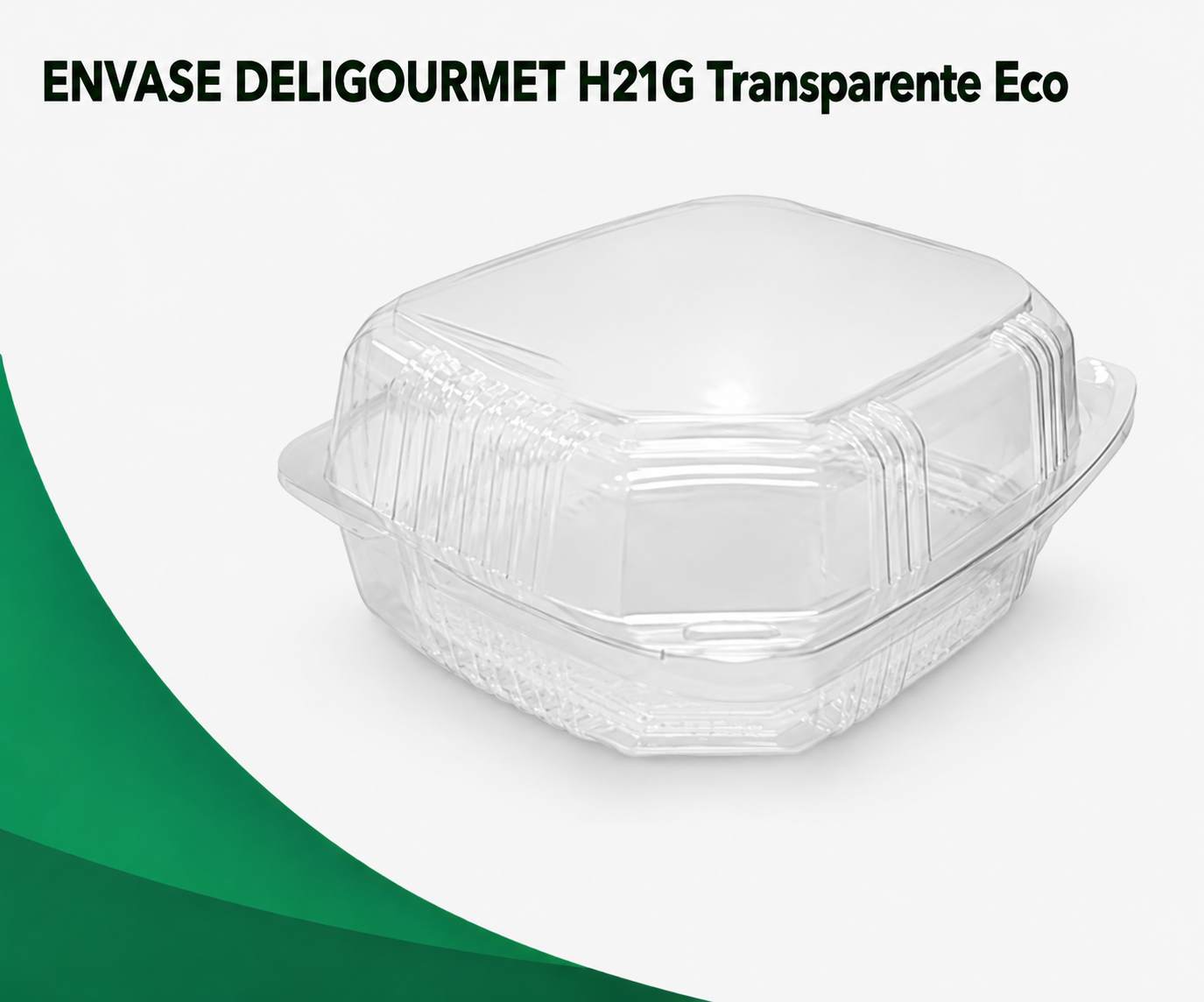 ENVASE-DELIGOURMET-H21G-Transparente-Eco ENVASE DELIGOURMET H21 Transp Eco 200 Unds - Imagen 1