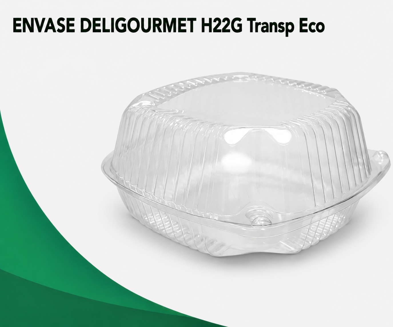 ENVASE-DELIGOURMET-H22G-Transp-Eco ENVASE DELIGOURMET H22 Transp Eco 200 Unds - Imagen 1