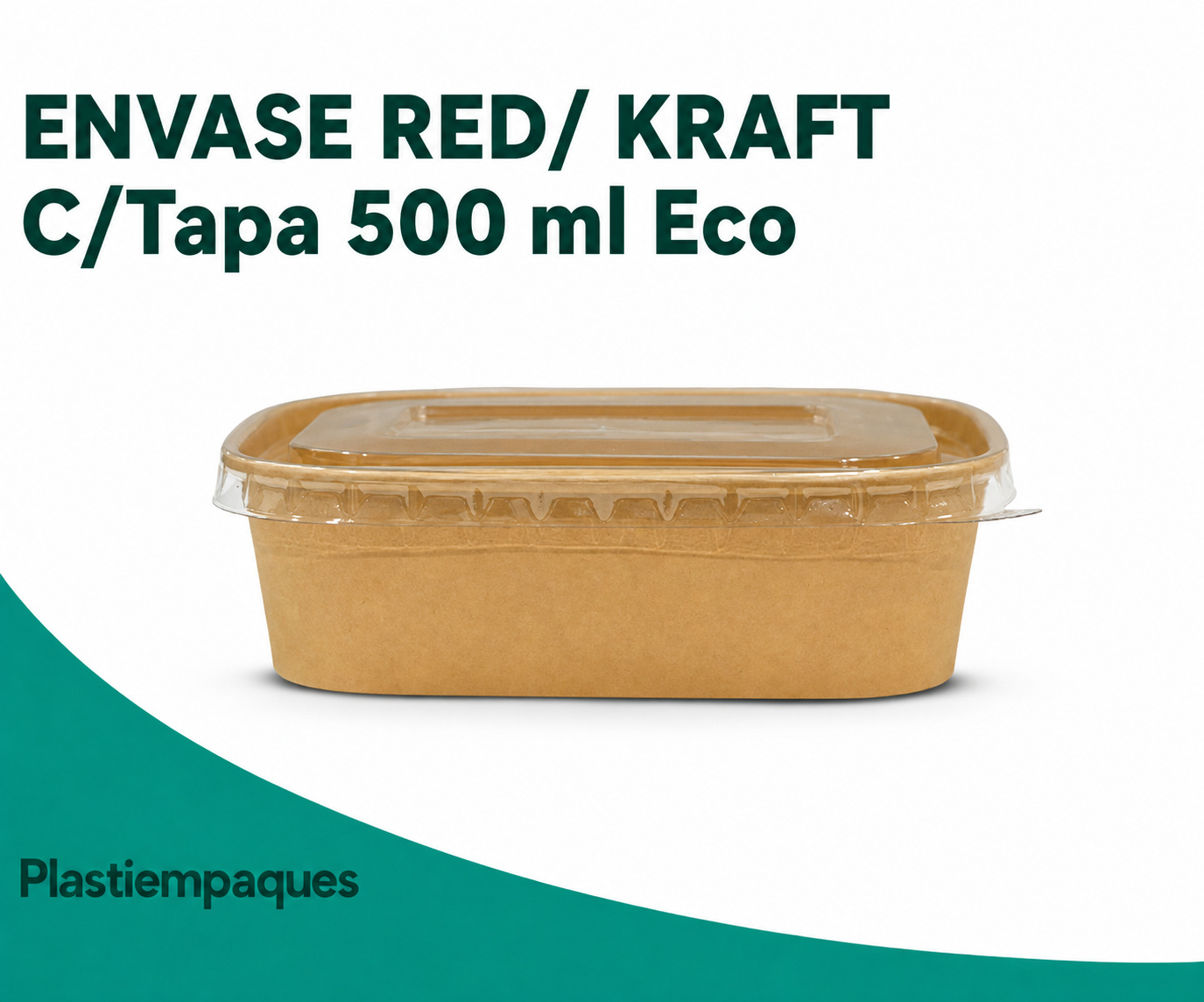 ENVASE-RED-KRAFT-CTapa-500-ml-Eco ENVASE RED/ KRAFT C/Tapa 500 ml Eco - Imagen 1