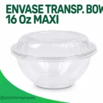 ENVASE TRANSP. BOWL 16 Oz MAXI