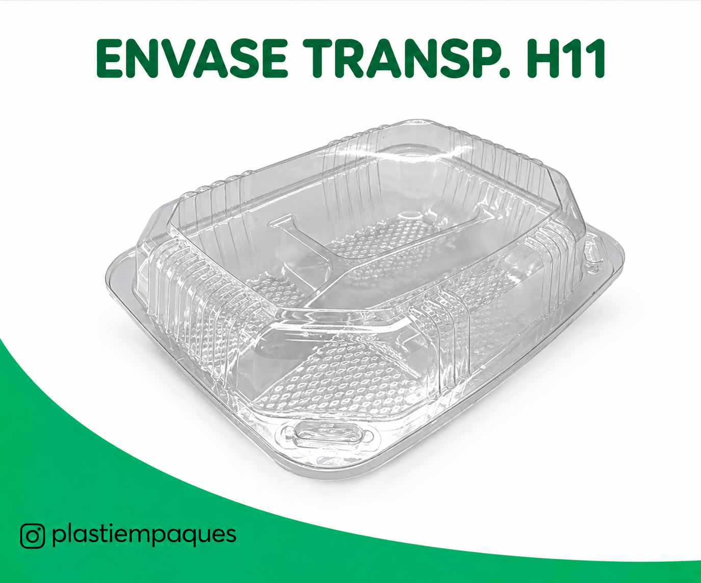 ENVASE-TRANSPARENTE-H11- ENVASE TRANSP. H11 - Imagen 1