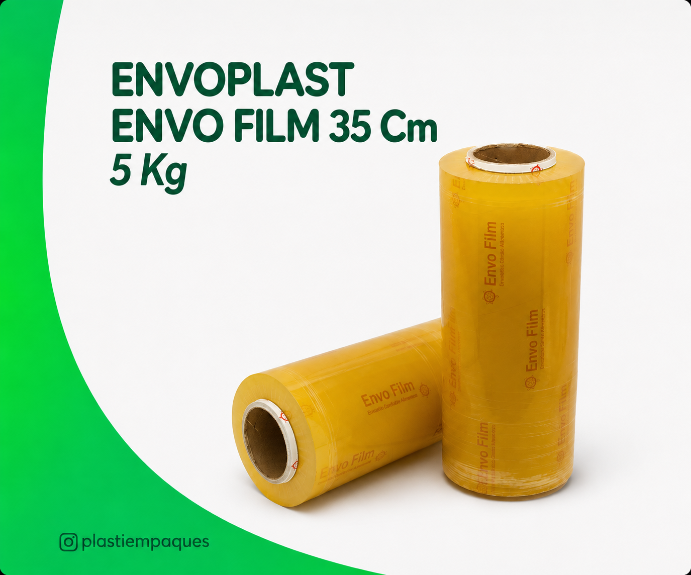 ENVOPLAST-ENVO-FILM-35-Cm-5-Kg ENVOPLAST ENVO FILM 35 Cm 5 Kg - Imagen 1