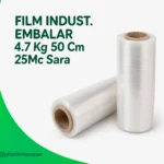 FILM INDUST. EMBALAR 4.7 Kg 50 Cm 25Mc Sara