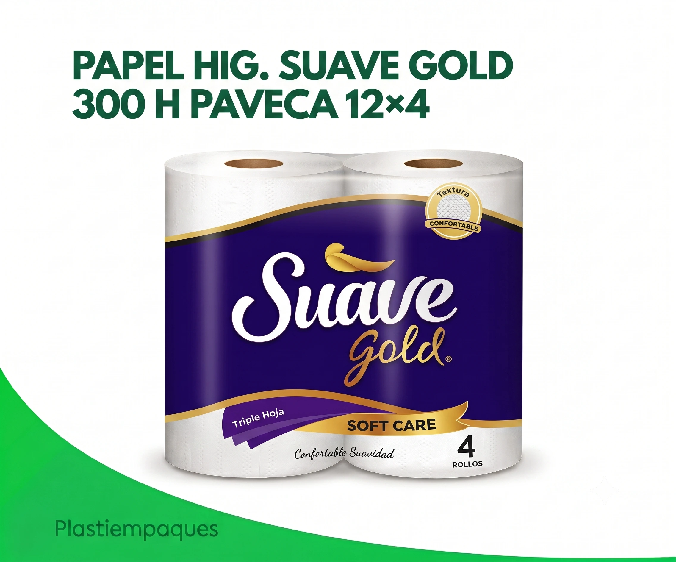 HIG.-SUAVE-GOLD-300-H-PAVECA12x4 HIG. SUAVE GOLD 300 H PAVECA12x4 - Imagen 1