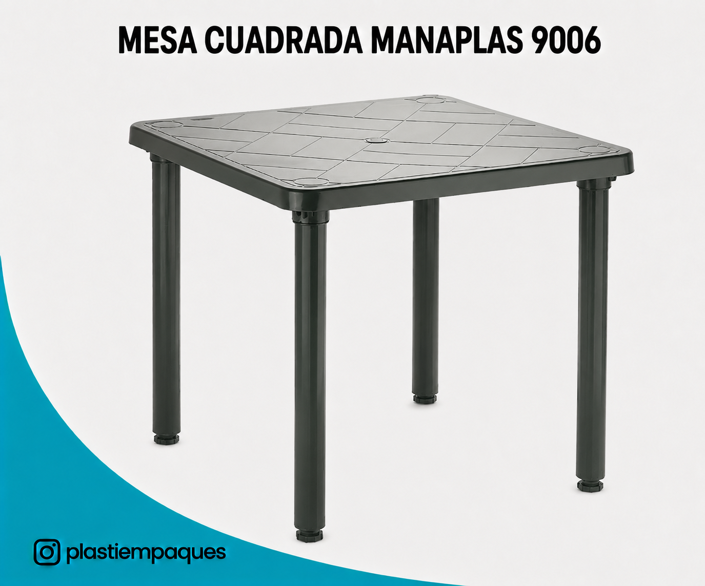 MESA-CUADRADA-MANAPLAS-9006 MESA CUADRADA MANAPLAS 9006 - Imagen 1
