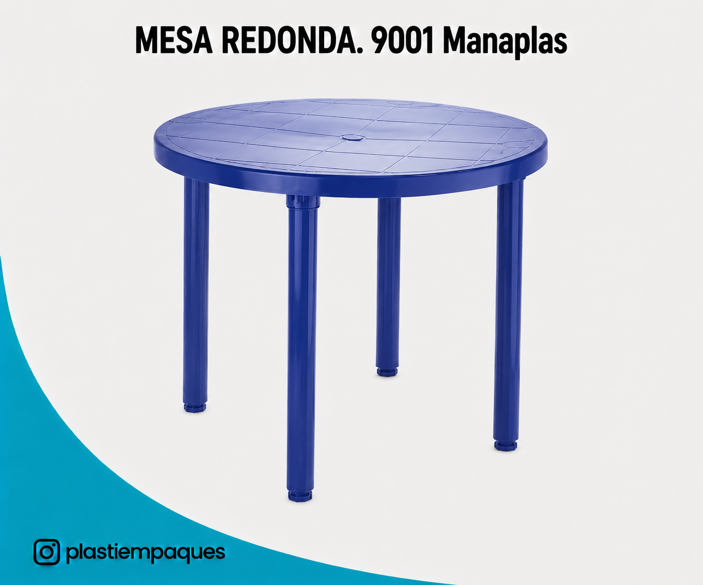MESA-REDONDA.-9001-Manaplas MESA REDONDA. 9001 Manaplas - Imagen 1