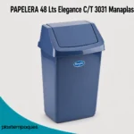 PAPELERA 48 Lts Elegance C/T 3031 Manaplas