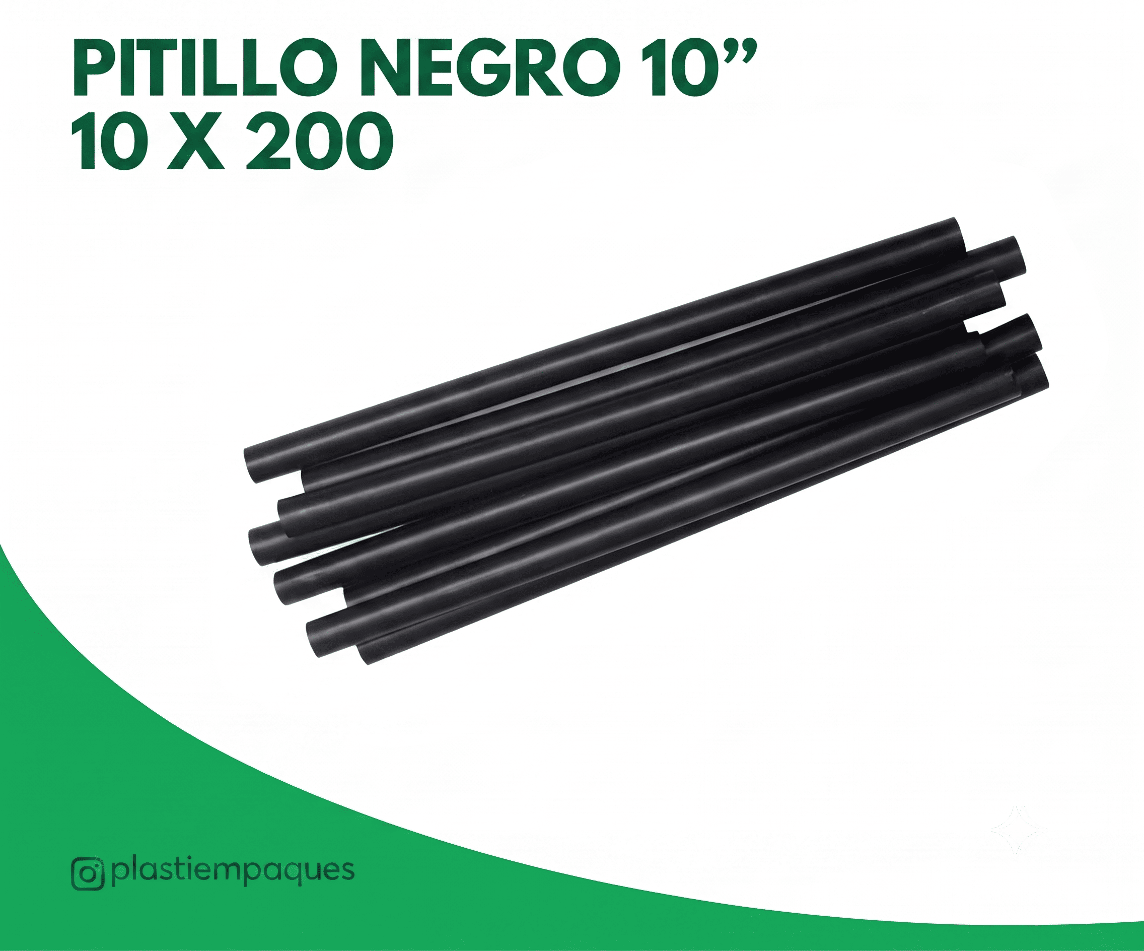 PITILLO-NEGRO-10-10-X-200 PITILLO NEGRO 10" 10 X 200 - Imagen 1