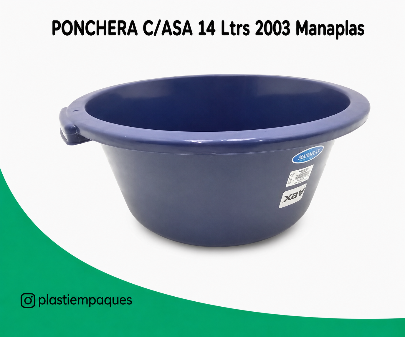 PONCHERA-CASA-14-Ltrs-2003-Manaplas PONCHERA C/ASA 14 Ltrs 2003 Manaplas - Imagen 1