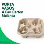 PORTA VASOS 4 Cav.Carton Molanca