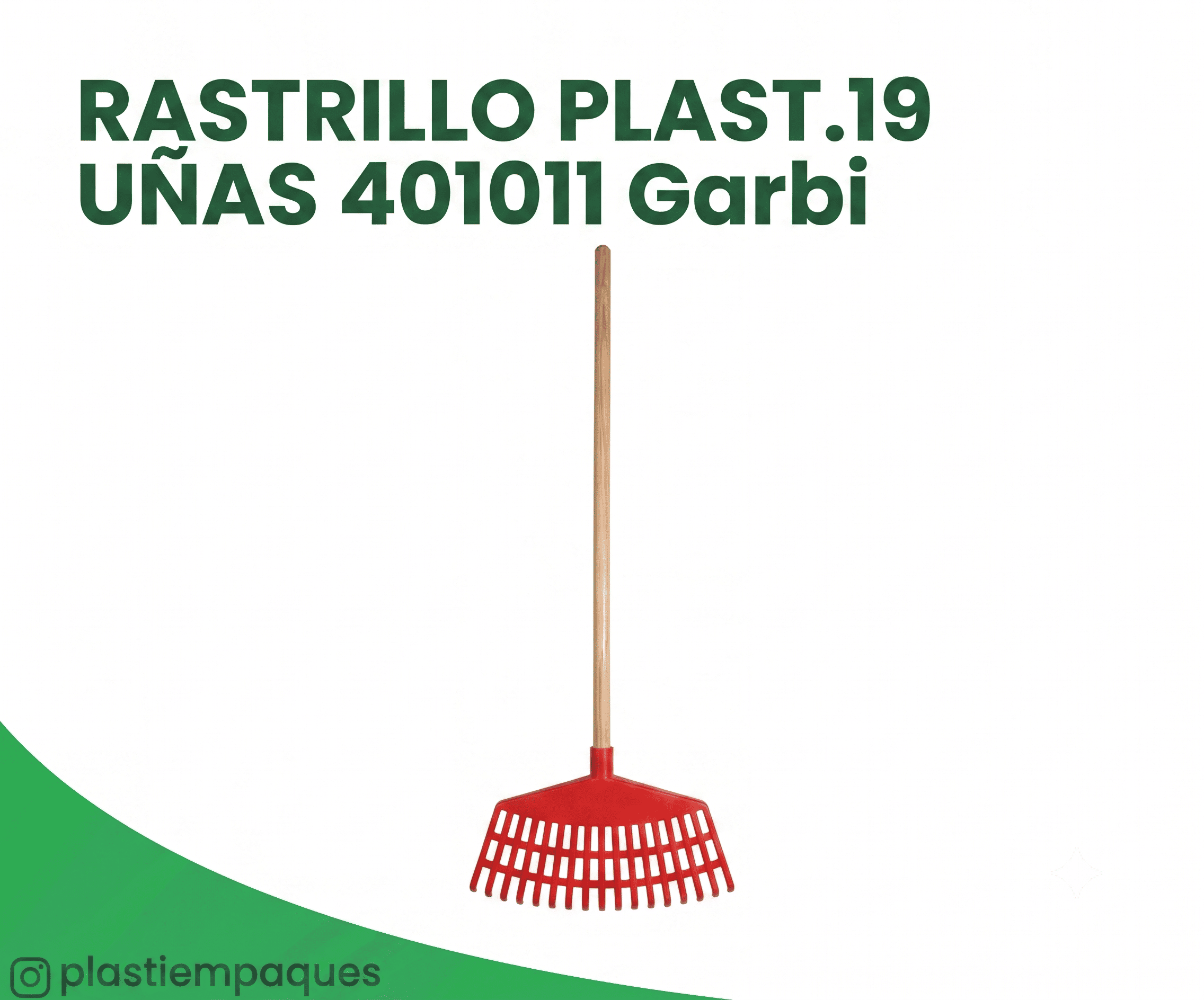 RASTRILLO-PLAST.19-UNAS-401011-Garbi RASTRILLO PLAST.19 UÑAS 401011 Garbi - Imagen 1