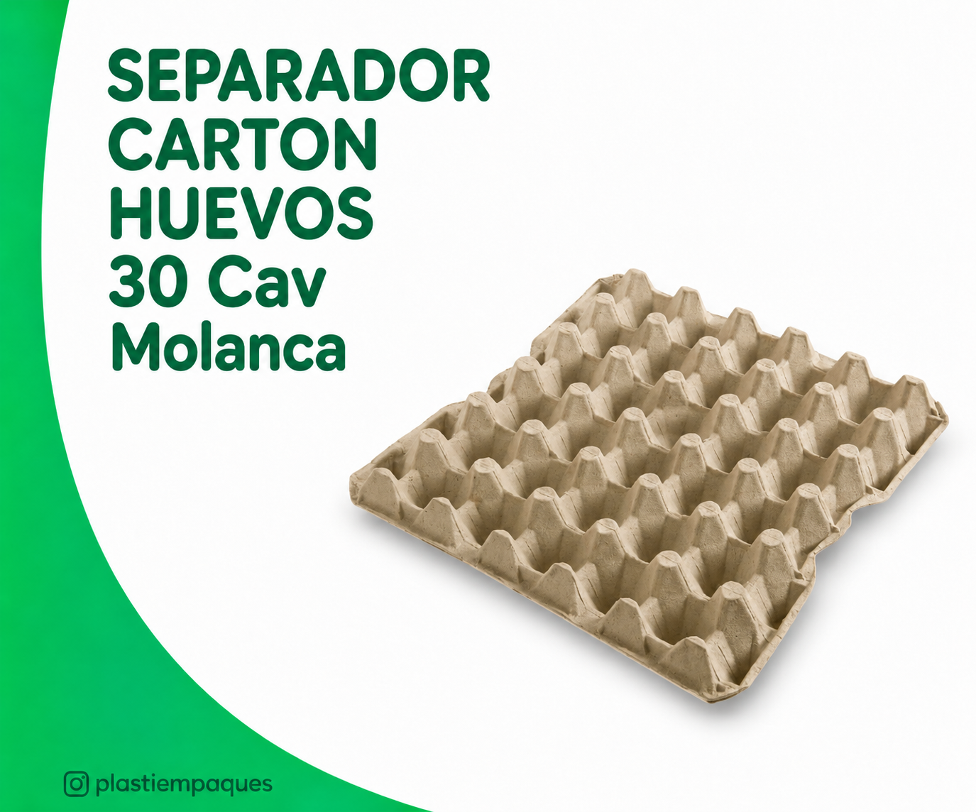 SEPARADOR-CARTON-HUEVOS-30-Cav-Molanca SEPARADOR CARTON HUEVOS 30 Cav Molanca - Imagen 1