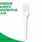TENEDOR BLANCO MASTER-PLUS CAJA