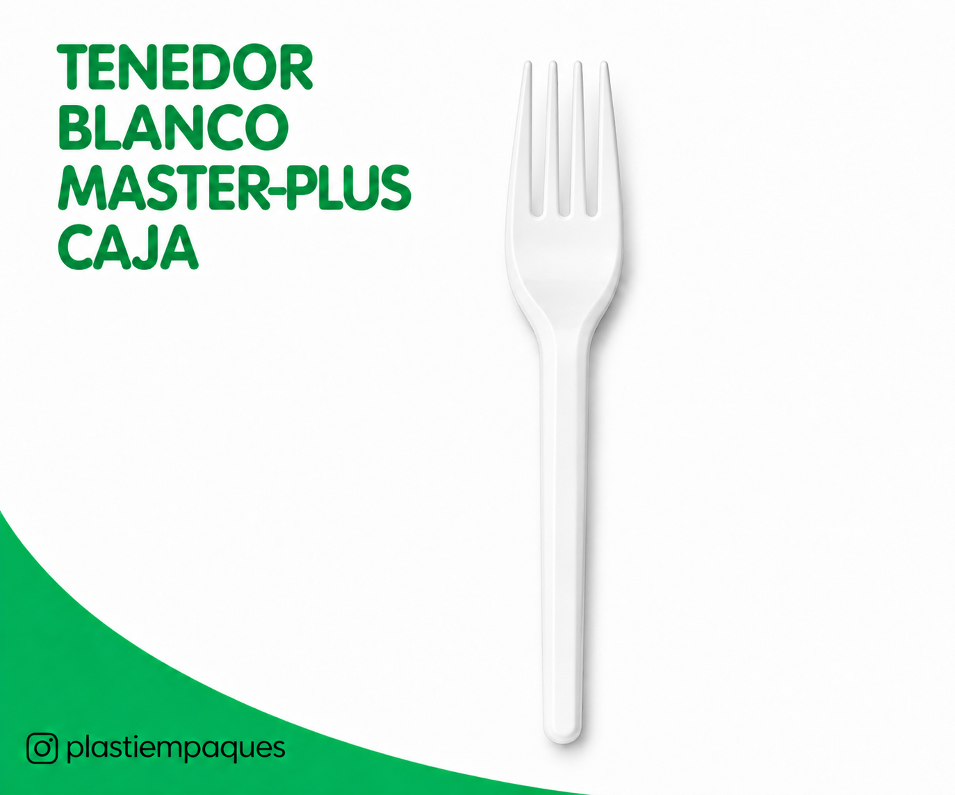TENEDOR-BLANCA-MASTER-PLUS-CAJA TENEDOR BLANCO MASTER-PLUS CAJA - Imagen 1