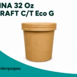 TINA 32 Oz KRAFT C/T Eco G