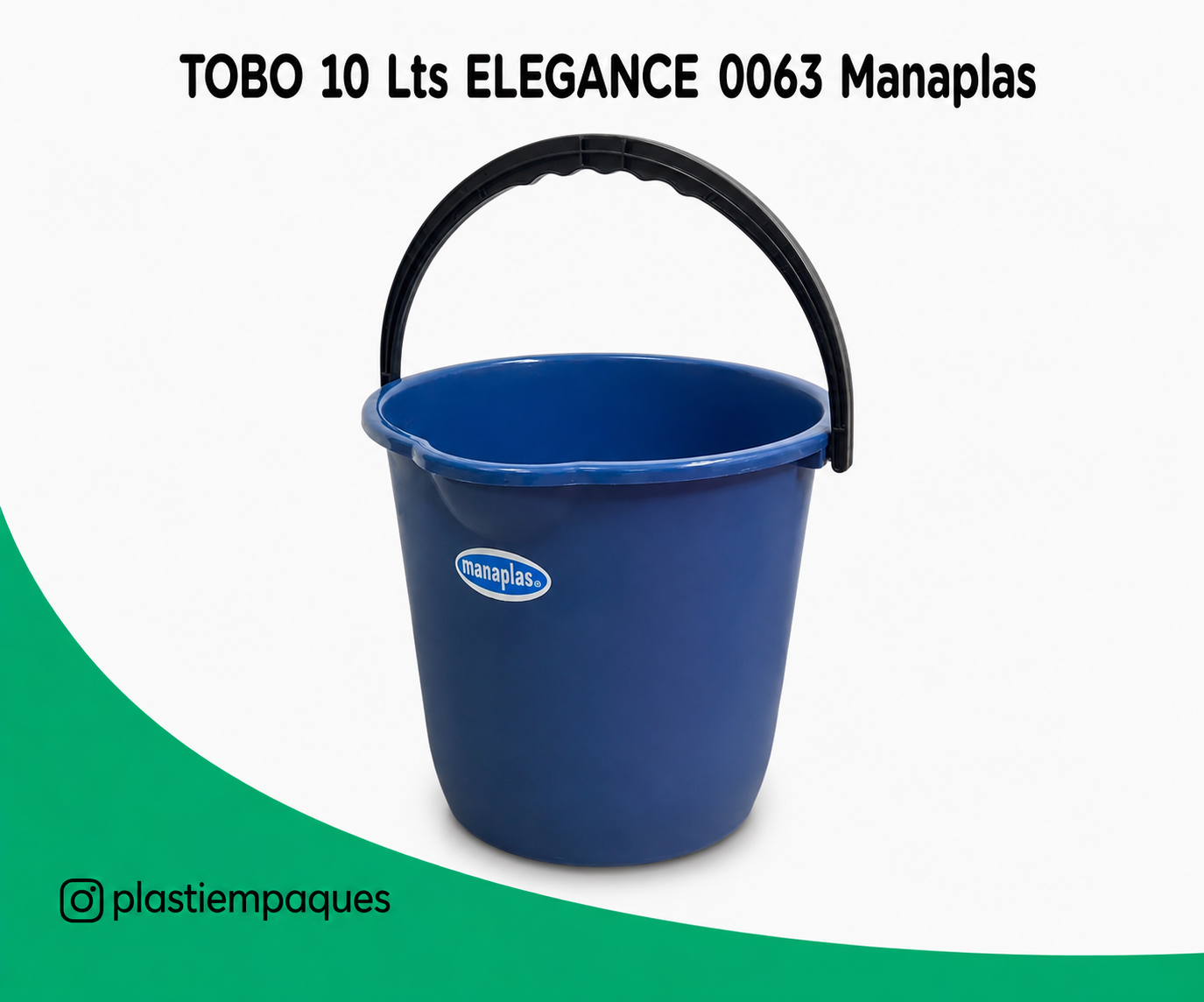 TOBO-10-Lts-ELEGANCE-0063-Manaplas TOBO 10 Lts ELEGANCE 0063 Manaplas - Imagen 1