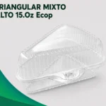 ENVASE TRIANGULAR MIXTO ALTO 15.Oz 200 Unds Eco