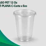 VASO PET 12 Oz + T-PLANA C-Corte x Eco