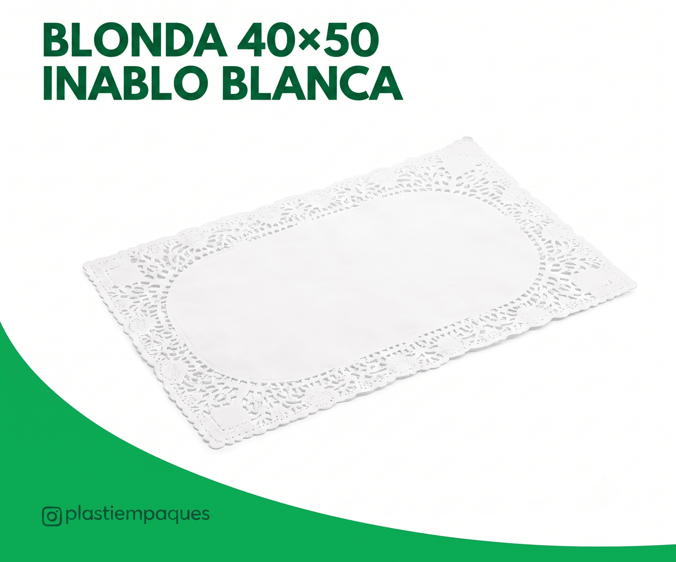 blonda-4050-inablo-blanca-1 BLONDA 40x50 INABLO BLANCA - Imagen 1