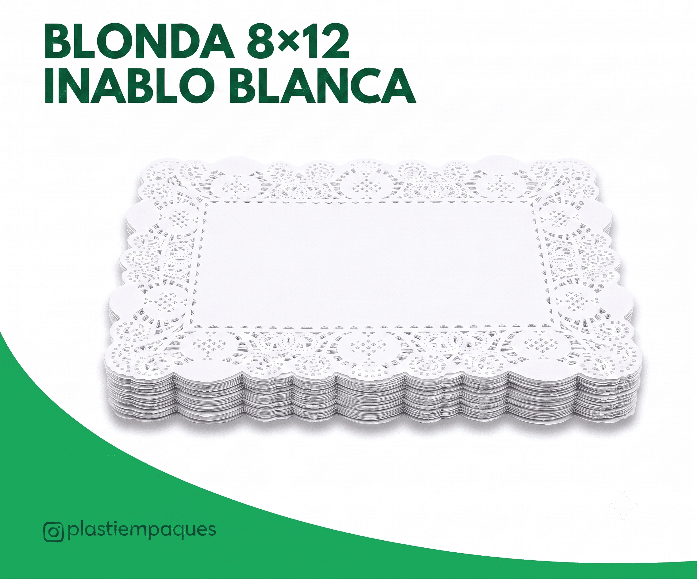 blonda-812-inablo-blanca BLONDA 8x12 INABLO BLANCA - Imagen 1