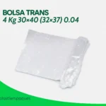 BOLSA TRANS 4 Kg 30x40 (32x37) 0.04