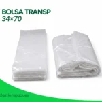 BOLSA TRANSPARENTE 34x70x0.14