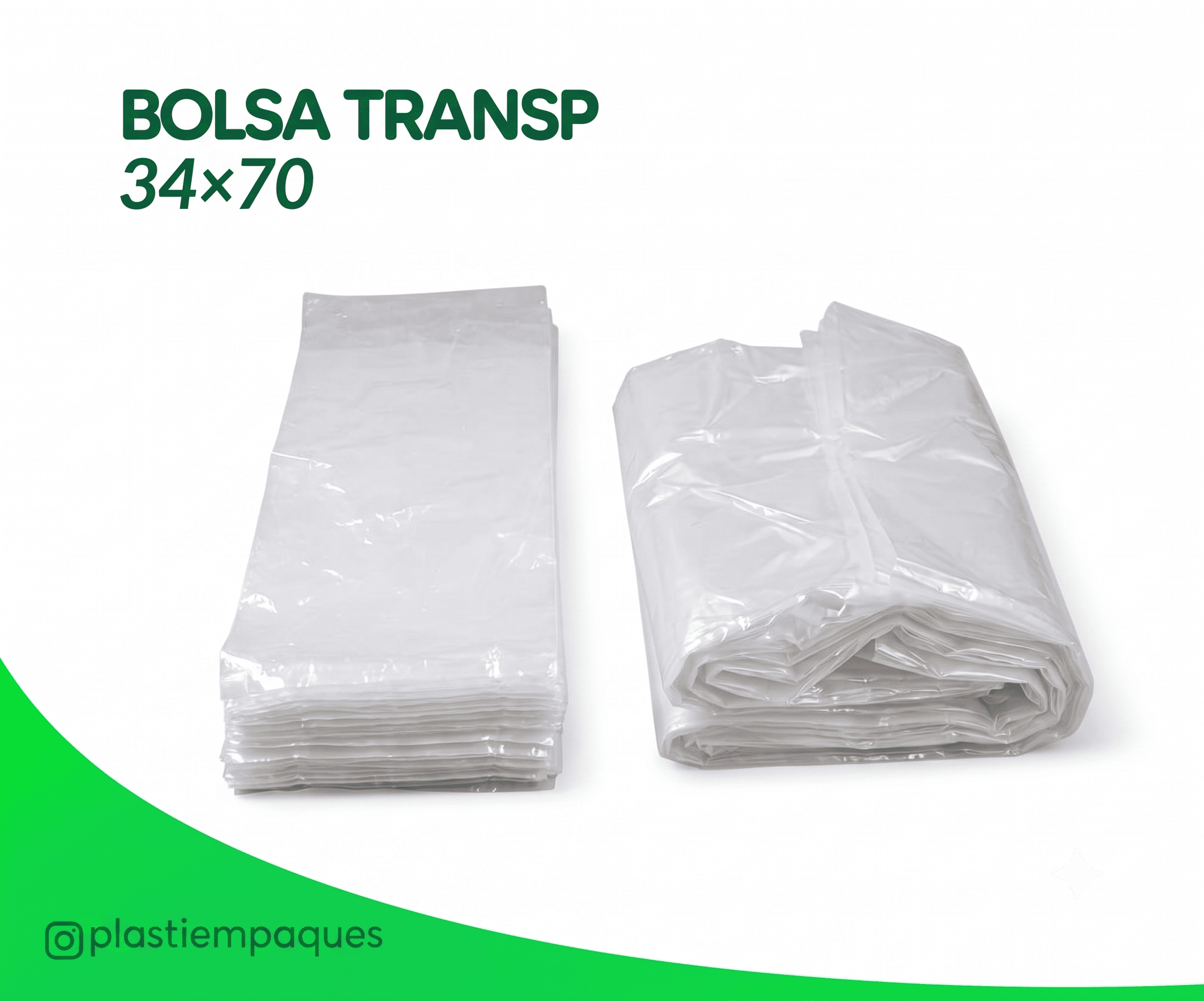 bolsa-transp-3470 BOLSA TRANSPARENTE 34x70x0.14 - Imagen 1