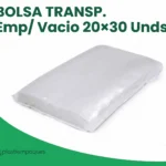 BOLSA TRANSP Emp/ Vacio 20x30 Unds