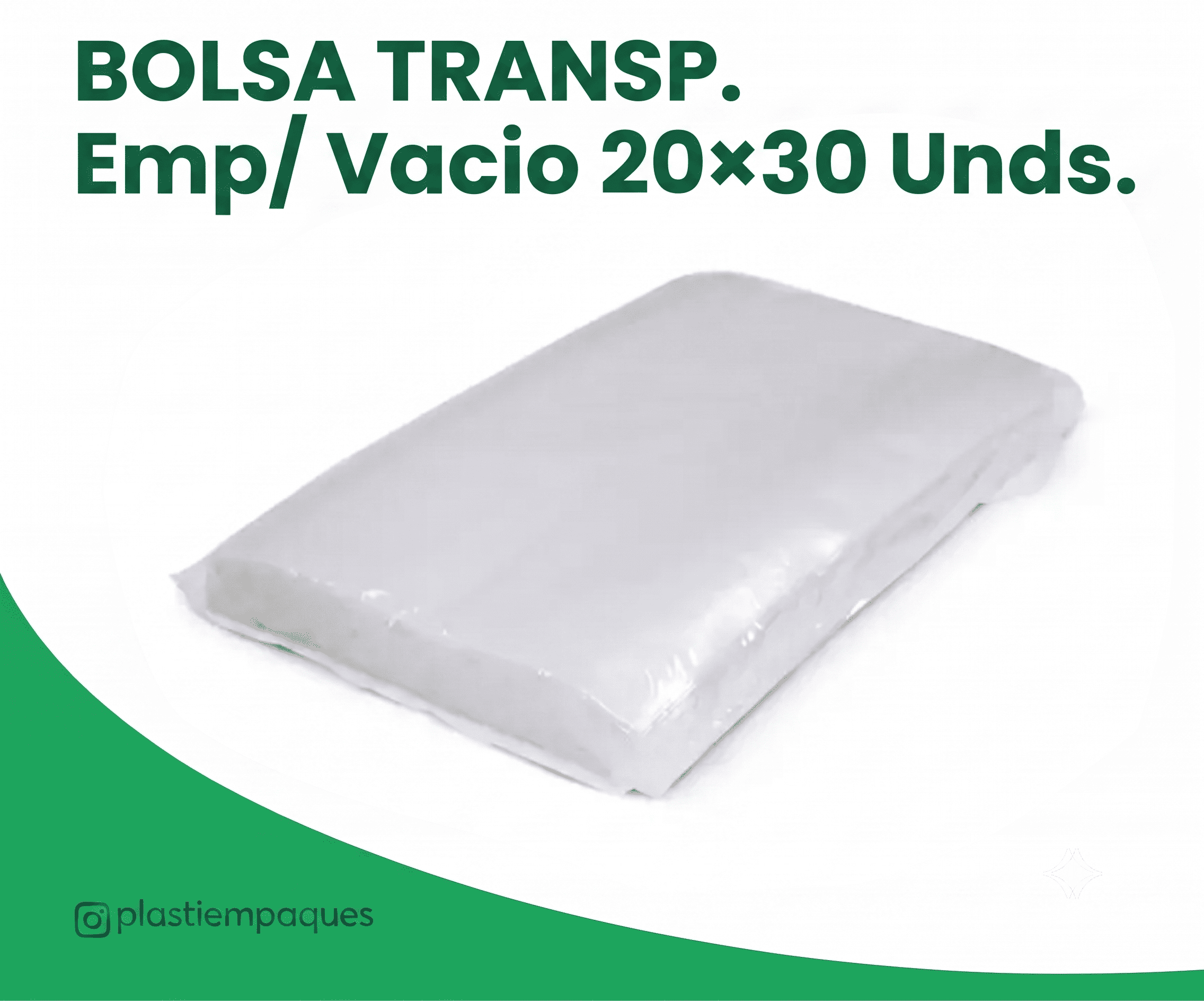 bolsa-transp-emp-vacio-2030-unds BOLSA TRANSP Emp/ Vacio 20x30 Unds - Imagen 1