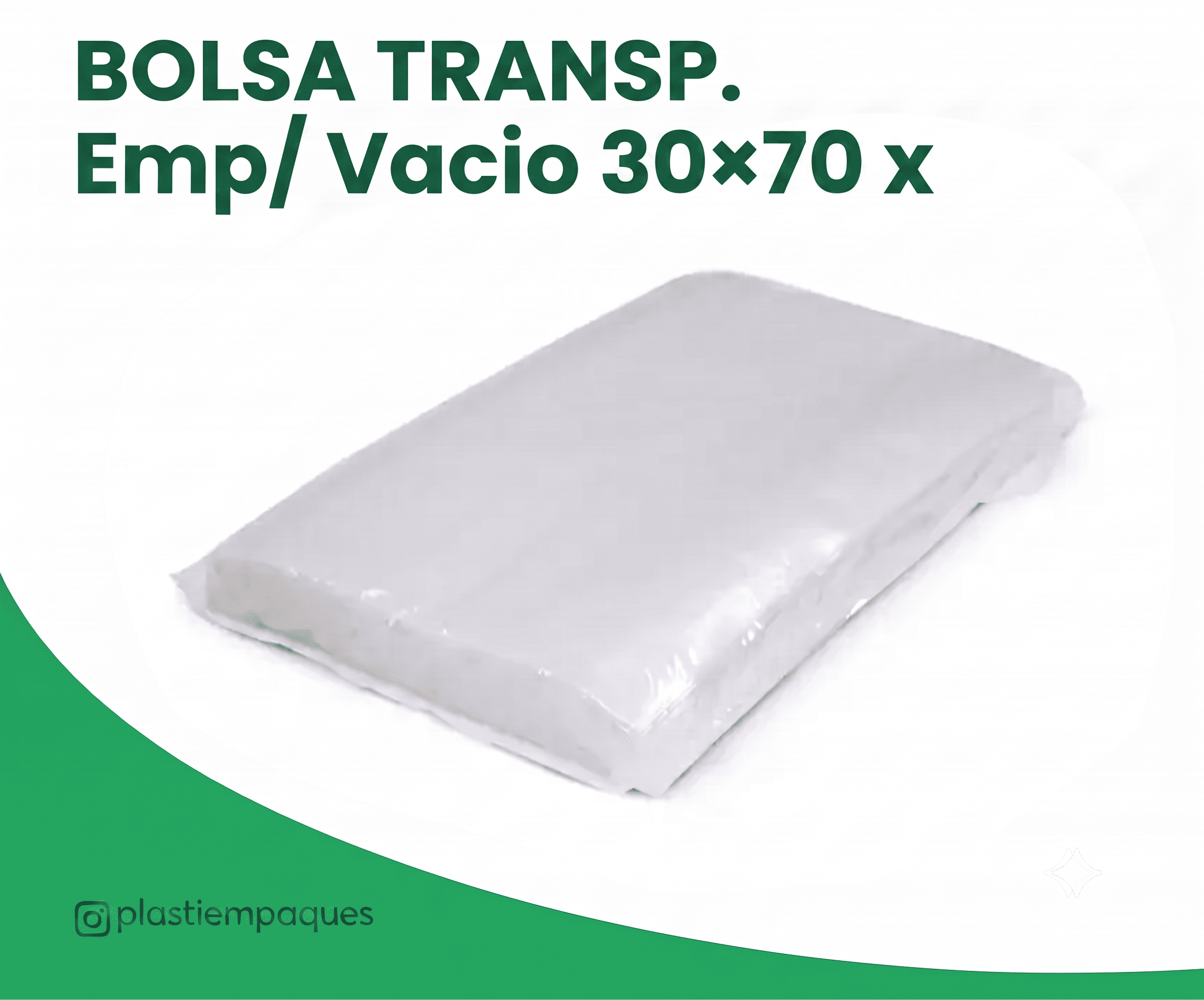 bolsa-transp-emp-vacio-3070 BOLSA TRANSP Emp/ Vacio 30x70 - Imagen 1