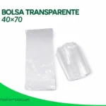 BOLSA TRANSPARENTE 40x70