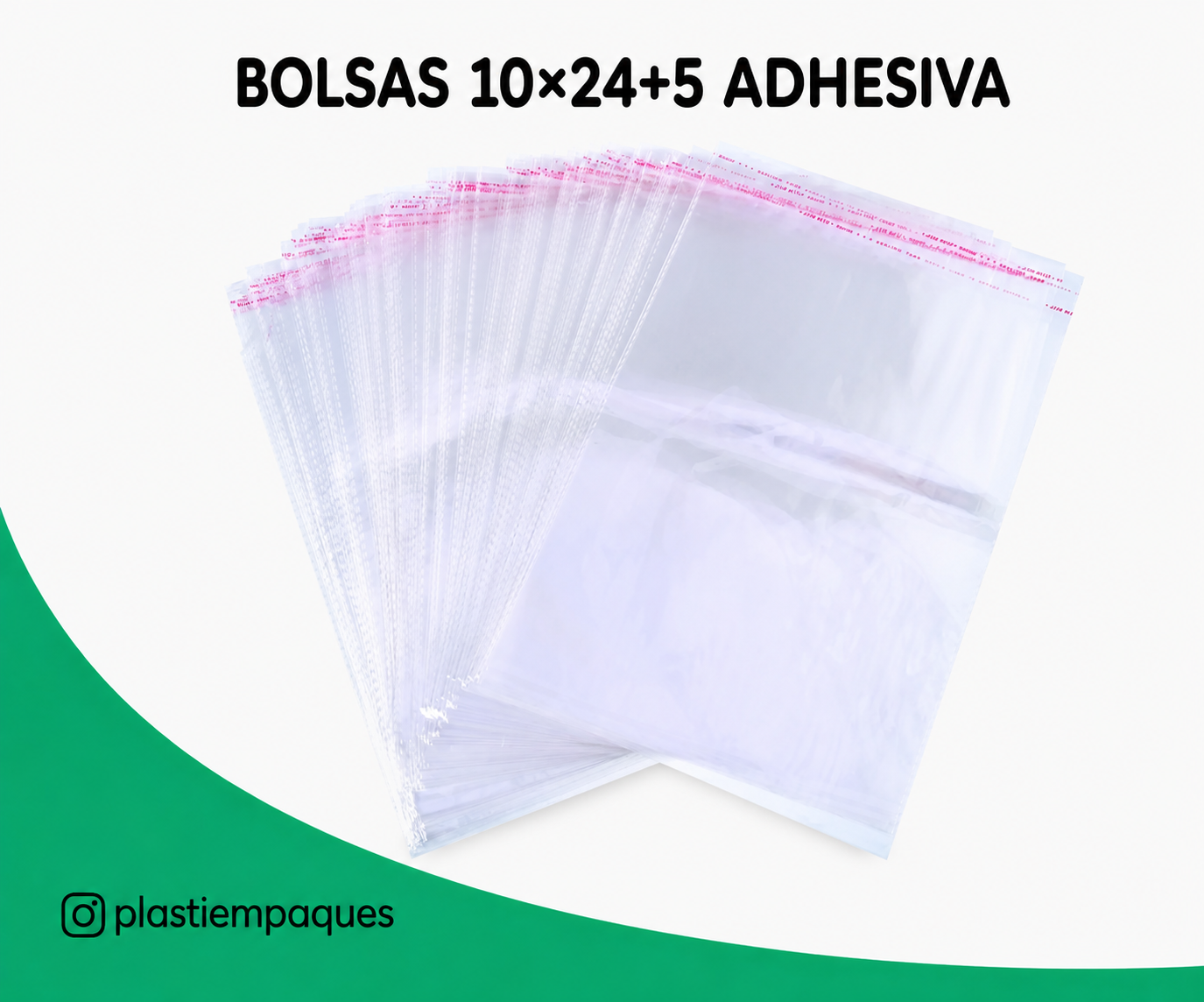bolsas-10245-adhesiva BOLSAS 10x24+5 ADHESIVA - Imagen 1