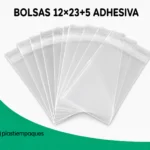 BOLSAS 12x23+5 ADHESIVA