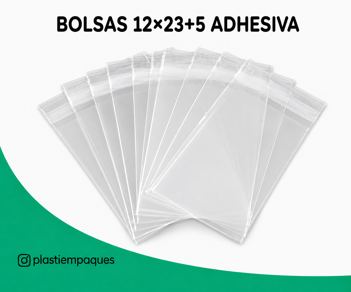 bolsas-12235-adhesiva BOLSAS 12x23+5 ADHESIVA - Imagen 1