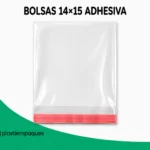 BOLSAS 14x15 ADHESIVA