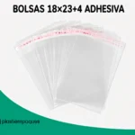 BOLSAS 18x23+4 ADHESIVA